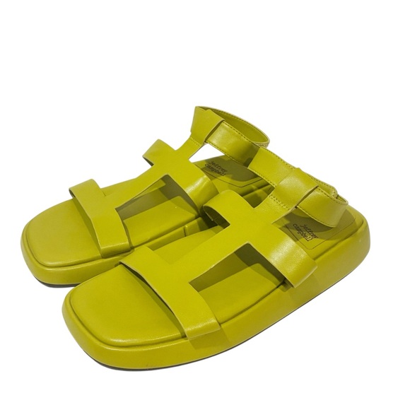Jeffrey Campbell Shoes - Jeffrey Campbell Devis Bolo Sandals‎ in Green Chartreuse Size 7